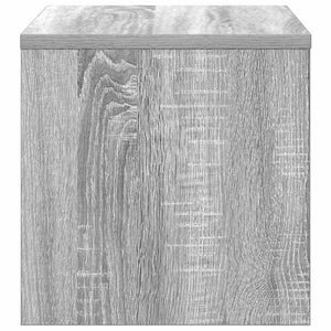 Κομοδίνο Γκρι Sonoma 40x30x30 εκ. από Επεξεργασμένο Ξύλο