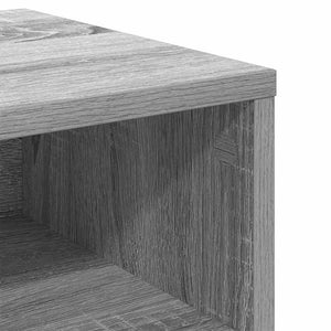 Κομοδίνο Γκρι Sonoma 40x30x30 εκ. από Επεξεργασμένο Ξύλο