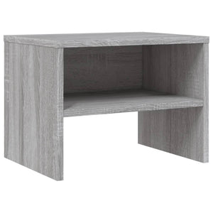Κομοδίνα 2 Τεμ. Γκρι Sonoma 40x30x30 εκ. από Επεξεργασμένο Ξύλο