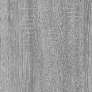Βιβλιοθήκη/Διαχωρ. Χώρου Γκρι Sonoma 80x24x96 εκ. Επεξεργ. Ξύλο