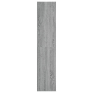 Βιβλιοθήκη/Έπιπλο Τηλεόρασης Γκρι Sonoma 36x30x143εκ Επεξ. Ξύλο - Pakobazaar