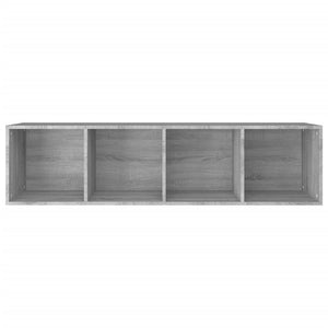 Βιβλιοθήκη/Έπιπλο Τηλεόρασης Γκρι Sonoma 36x30x143εκ Επεξ. Ξύλο - Pakobazaar