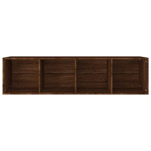 Βιβλιοθήκη/Έπιπλο Τηλεόρασης Καφέ Δρυς 36x30x143 εκ Επεξ. Ξύλο