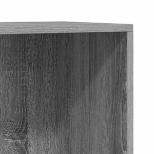 Βιβλιοθήκη/Βοηθητικό Ντουλάπι Γκρι sonoma 66x30x130εκ Επεξ Ξύλο
