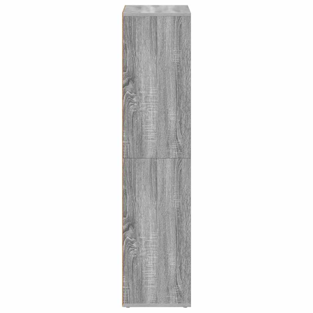 Βιβλιοθήκη/Βοηθητικό Ντουλάπι Γκρι sonoma 66x30x130εκ Επεξ Ξύλο