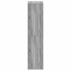 Βιβλιοθήκη/Βοηθητικό Ντουλάπι Γκρι sonoma 66x30x130εκ Επεξ Ξύλο