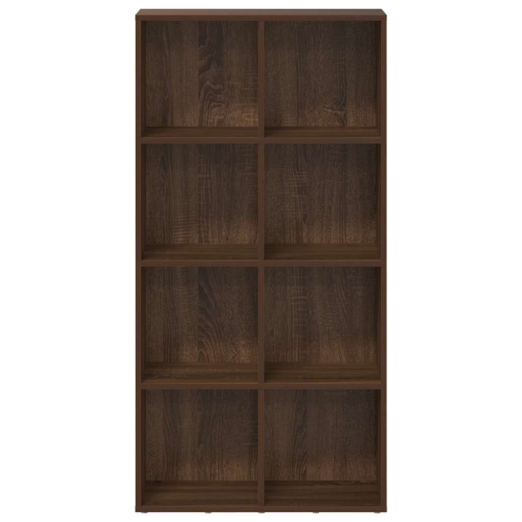 Βιβλιοθήκη/Βοηθητικό Ντουλάπι Καφέ Δρυς 66x30x130εκ Επεξ Ξύλο
