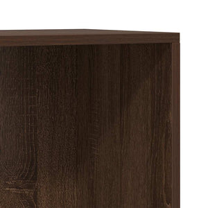 Βιβλιοθήκη/Βοηθητικό Ντουλάπι Καφέ Δρυς 66x30x130εκ Επεξ Ξύλο