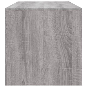 Τραπεζάκι Σαλονιού Γκρι Sonoma 100x40x40 εκ. Επεξεργασμένο Ξύλο