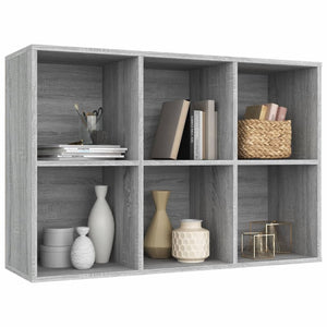 Βιβλιοθήκη/Βοηθητικό Ντουλάπι Γκρι sonoma 66x30x98εκ. Επεξ Ξύλο