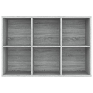 Βιβλιοθήκη/Βοηθητικό Ντουλάπι Γκρι sonoma 66x30x98εκ. Επεξ Ξύλο