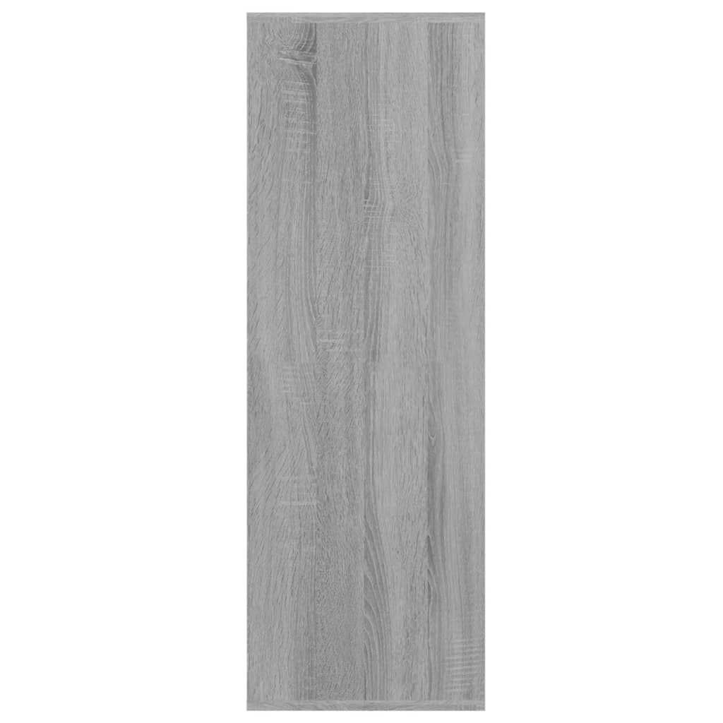 Παπουτσοθήκη Γκρι Sonoma 54x34x100,5 εκ. από Επεξεργασμένο Ξύλο - Pakobazaar