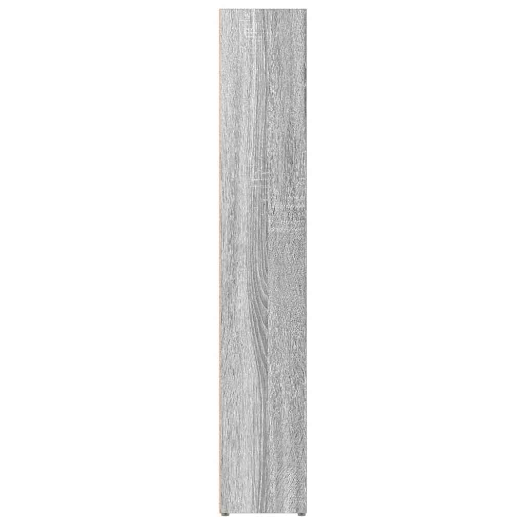 Ντουλάπια CD 2 τεμ. Γκρι Sonoma 21x16x93,5 εκ. Επεξεργ. Ξύλο - Pakobazaar