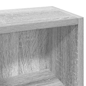 Ντουλάπια CD 2 τεμ. Γκρι Sonoma 21x16x93,5 εκ. Επεξεργ. Ξύλο - Pakobazaar