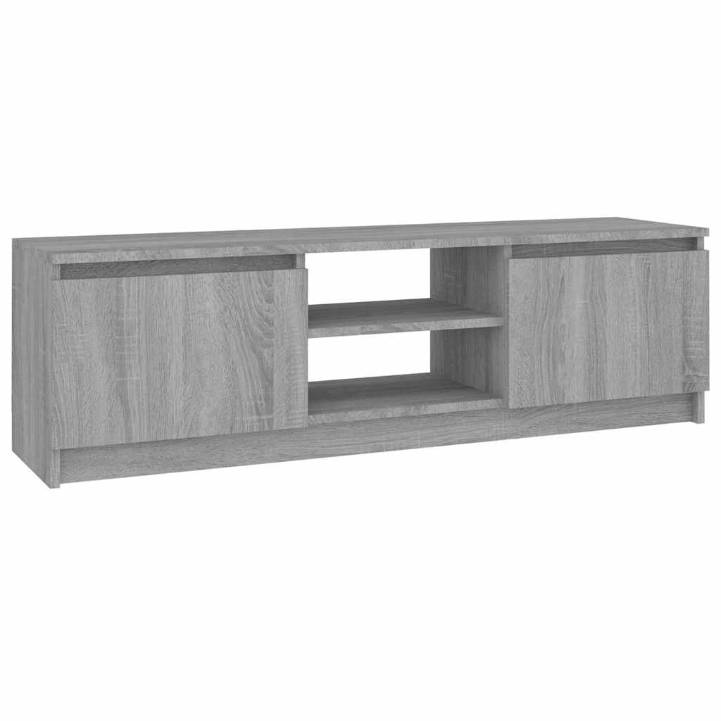 Έπιπλο Τηλεόρασης Γκρι Sonoma 120x30x35,5 εκ. από Επεξεργ. Ξύλο - Pakobazaar