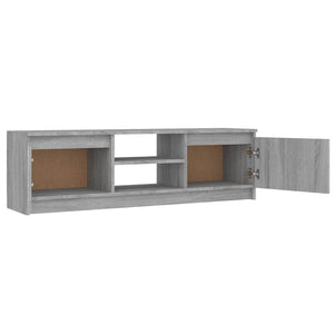 Έπιπλο Τηλεόρασης Γκρι Sonoma 120x30x35,5 εκ. από Επεξεργ. Ξύλο - Pakobazaar