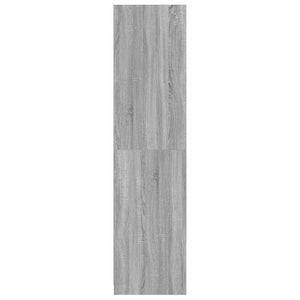 Ντουλάπα Γκρι Sonoma 100x50x200 εκ. από Επεξεργασμένο Ξύλο