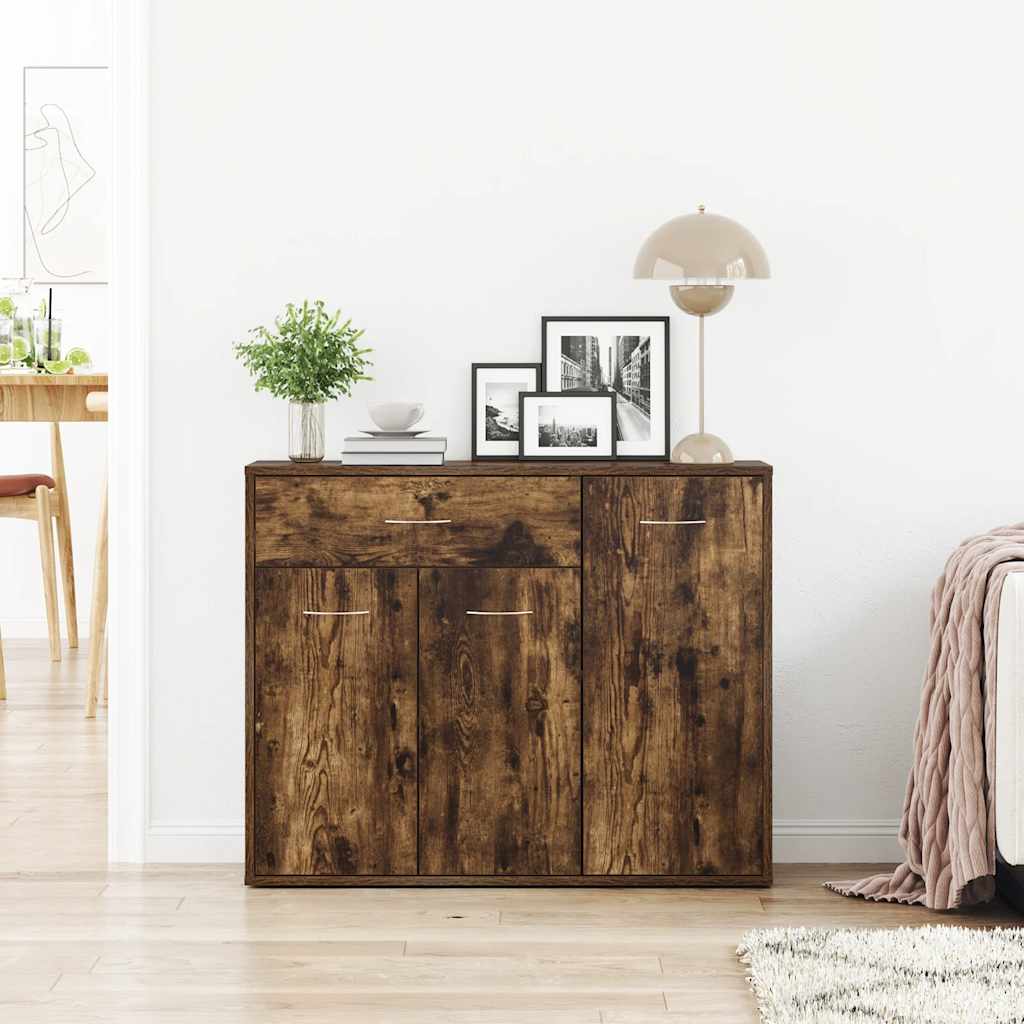Ντουλάπι Καπνιστή Δρυς 88 x 30 x 70 εκ. από Επεξεργασμένο Ξύλο - Pakobazaar