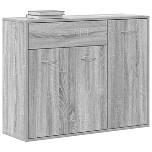 Ντουλάπι Γκρι Sonoma 88x30x70 εκ. από Επεξεργασμένο Ξύλο - Pakobazaar