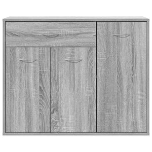 Ντουλάπι Γκρι Sonoma 88x30x70 εκ. από Επεξεργασμένο Ξύλο - Pakobazaar