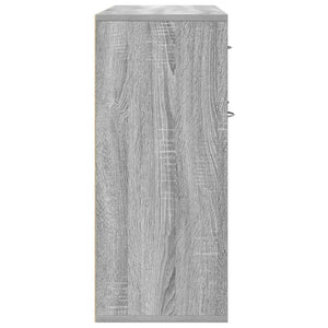 Ντουλάπι Γκρι Sonoma 88x30x70 εκ. από Επεξεργασμένο Ξύλο - Pakobazaar