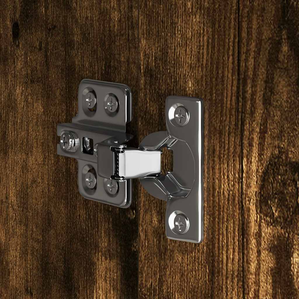 Ντουλάπι Καπνιστή Δρυς 60 x 30 x 75 εκ. από Επεξεργασμένο Ξύλο