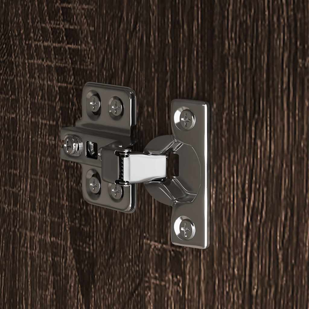 Μπουφές Καφέ Δρυς 60x30x75 εκ. από Επεξεργασμένο Ξύλο