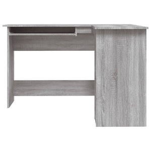 Γραφείο Γωνιακό Γκρι Sonoma 120x140x75 εκ. Επεξεργασμένο Ξύλο