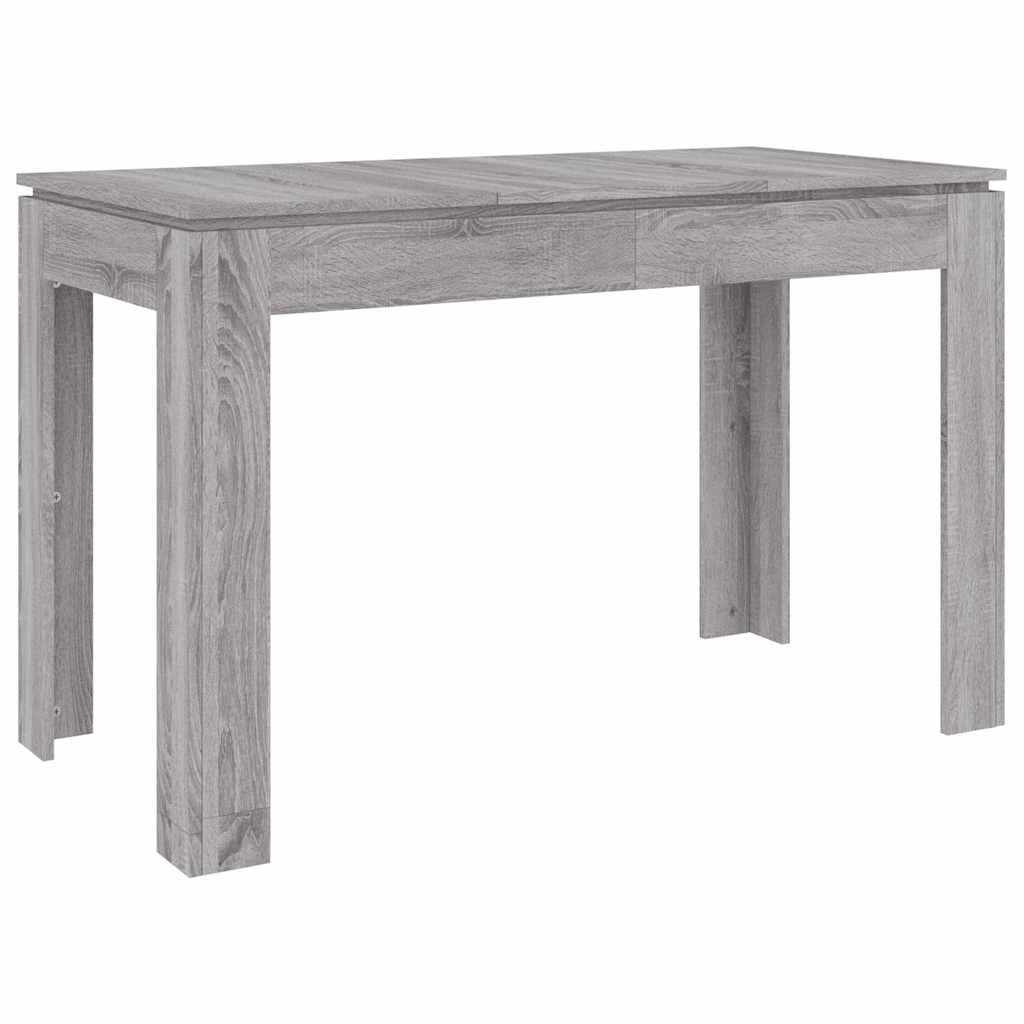 Τραπεζαρία Γκρι Sonoma 120 x 60 x 76 εκ. από Επεξεργασμένο Ξύλο - Pakobazaar