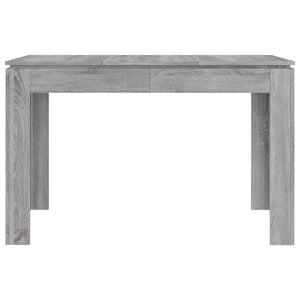Τραπεζαρία Γκρι Sonoma 120 x 60 x 76 εκ. από Επεξεργασμένο Ξύλο - Pakobazaar