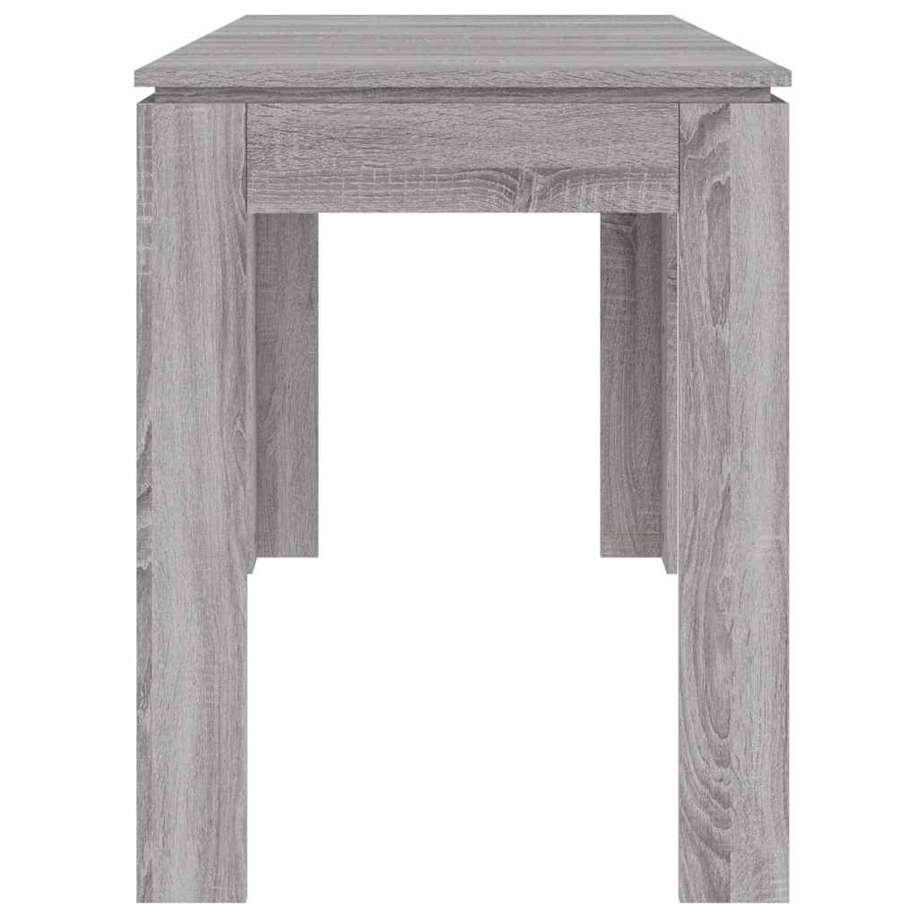 Τραπεζαρία Γκρι Sonoma 120 x 60 x 76 εκ. από Επεξεργασμένο Ξύλο - Pakobazaar