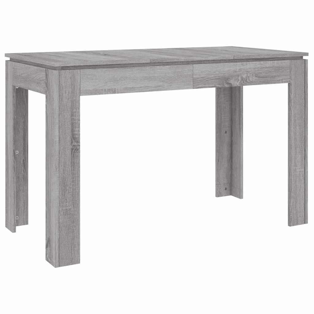 Τραπεζαρία Γκρι Sonoma 120 x 60 x 76 εκ. από Επεξεργασμένο Ξύλο - Pakobazaar