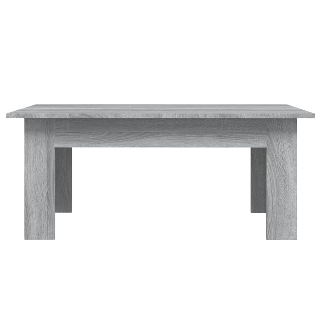 Τραπεζάκι Σαλονιού Γκρι Sonoma 100x60x42 εκ. Επεξεργασμένο Ξύλο - Pakobazaar