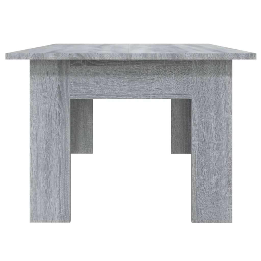 Τραπεζάκι Σαλονιού Γκρι Sonoma 100x60x42 εκ. Επεξεργασμένο Ξύλο - Pakobazaar