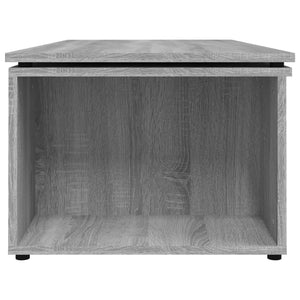 Τραπεζάκι Σαλονιού Γκρι Sonoma 150x50x35 εκ. Επεξεργασμένο Ξύλο