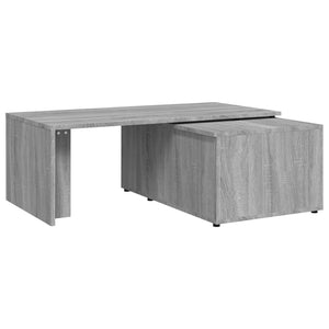 Τραπεζάκι Σαλονιού Γκρι Sonoma 150x50x35 εκ. Επεξεργασμένο Ξύλο