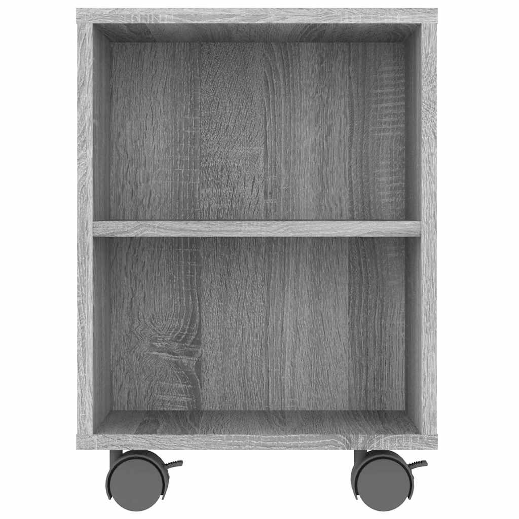 Έπιπλο Τηλεόρασης Γκρι Sonoma 120x35x48 εκ. από Επεξεργ. Ξύλο