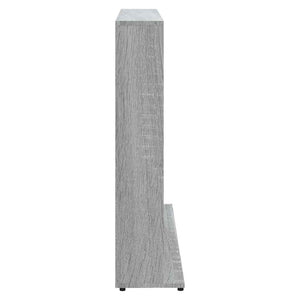 Έπιπλο για CD Γκρι Sonoma 100x23x89,5 εκ. Επεξεργασμένο Ξύλο - Pakobazaar
