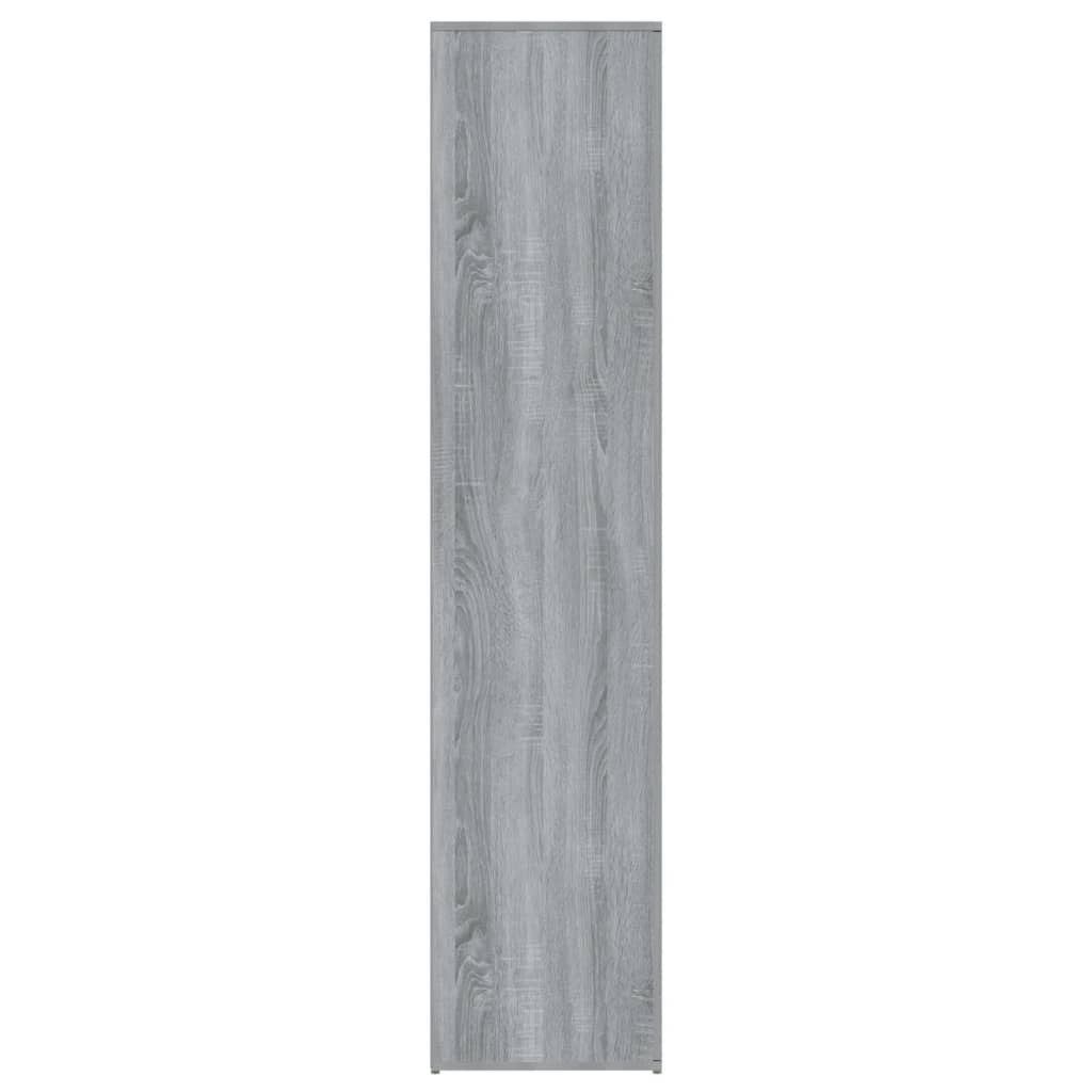Παπουτσοθήκη Γκρι Sonoma 80x39x178 εκ. από Επεξεργασμένο Ξύλο - Pakobazaar