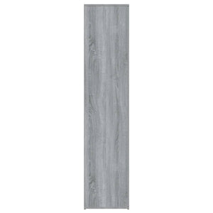 Παπουτσοθήκη Γκρι Sonoma 80x39x178 εκ. από Επεξεργασμένο Ξύλο - Pakobazaar