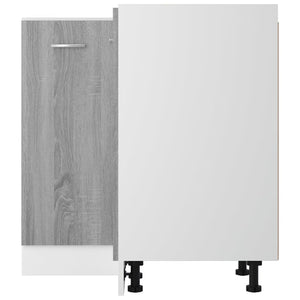 Ντουλάπι Κουζίνας "Lyon" Γκρι Sonoma 75,5x75,5x81,5 εκ. από Τεχνητό Ξύλο