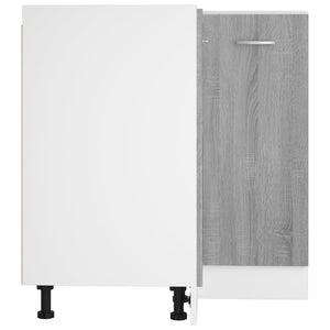 Ντουλάπι Κουζίνας "Lyon" Γκρι Sonoma 75,5x75,5x81,5 εκ. από Τεχνητό Ξύλο