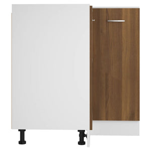 Ντουλάπι Κουζίνας Lyon Καφέ δρυς 75,5x75,5x81,5εκ.
