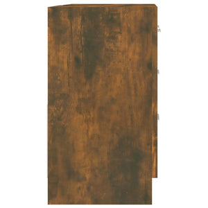 Ντουλάπι Νιπτήρα Καπνιστή Δρυς 63 x 30 x 54 εκ. Επεξεργ. Ξύλο