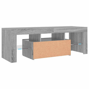Έπιπλο Τηλεόρασης με LED Γκρι Sonoma 120x35x40 εκ. - Pakobazaar