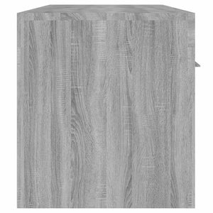 Έπιπλο Τηλεόρασης με LED Γκρι Sonoma 140 x 36,5 x 40 εκ.