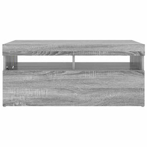 Έπιπλο Τηλεόρασης με LED Γκρι Sonoma 90x35x40 εκ. - Pakobazaar