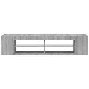 Έπιπλο Τηλεόρασης με LED Γκρι Sonoma 135x39x30 εκ. - Pakobazaar