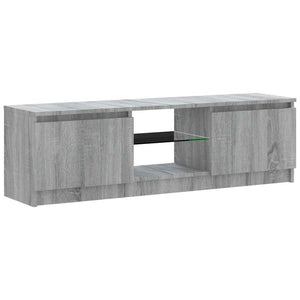 Έπιπλο Τηλεόρασης με LED Γκρι Sonoma 120x30x36 εκ. - Pakobazaar
