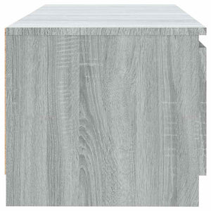 Έπιπλο Τηλεόρασης με LED Γκρι Sonoma 140 x 40 x 35,5 εκ.